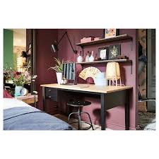 Corner desk with hutch ikea ideas, title: Arkelstorp Black Desk 140x70 Cm Ikea
