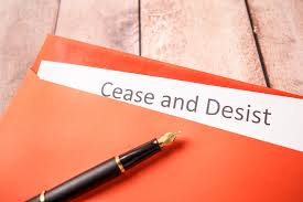 free cease and desist letter template