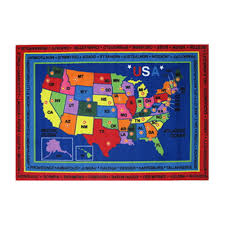state capitals area rug size