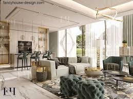 Modern interior design for a luxury house in Dubai | homify | Luxury house  interior design, Fancy houses, Luxury homes interior gambar png