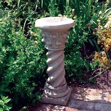 Roman Column Stone Garden Pedestal