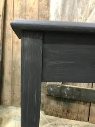 Black Furniture Paint Stain