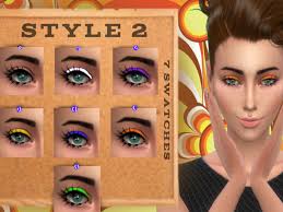 the sims resource twiggy eyeliner set