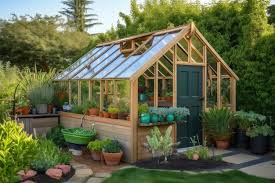 Garden Shed With Greenhouse Attached