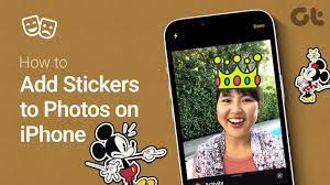 cool stickers to photos on iphone