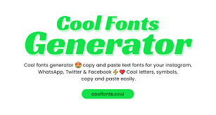 cool fonts generator cool text fonts