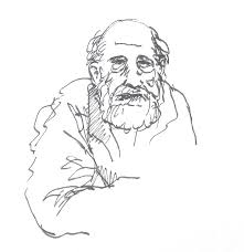 Old man face vector sketch black stock vector royalty free 673181632. Old Man Drawing By Deborah Dendler