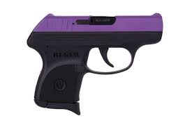 ruger lcp 380acp purple black pistol