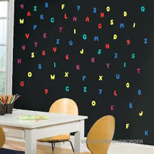 Wall Decals Kids Wall Lettering Numbers