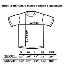 Rock Republic Mens Tee T Shirt Music Graphic Rock Metal