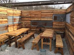 Spot Tavern Reclaimed Wood Fence And