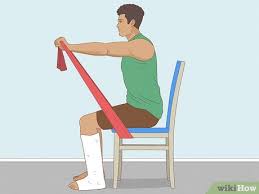how to exercise with a broken leg abs