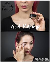 gold full face makeup tutorial