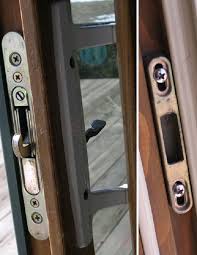 sliding glass door lock repair door