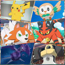 Ash's Current Alola Team | Pokemon teams, Pokemon characters, Pokemon