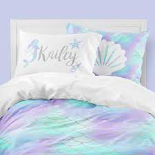 mermaid twin bedding toddler comforter