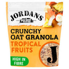 Jordans Crunchy Oat Granola Tropical Fruits - ASDA Groceries