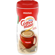 coffee mate coffee whitener hazelnut