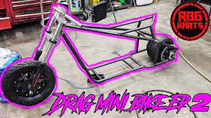 drag mini bike build ep2 you