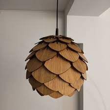 Pendant Light Wooden Ceiling Lamp