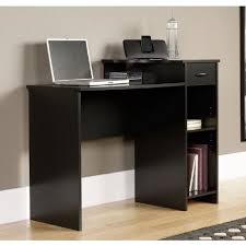 Computer desk with drawers and hutch, wood office desk teens student desk study table writing desk for bedroom small spaces furniture with storage shelves, espresso brown 4.2 out of 5 stars 436 $139.59 $ 139. Mainstays Student Desk With Easy Glide Drawer Blackwood Finish Walmart Com Walmart Com