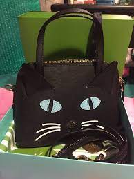 100% authentic eye wear · free fast shipping Kate Spade Black Cat S Meow Cat Maise Bag Purse Satchel Box Dust Bag Have Wallet Ebay Purses And Handbags Leather Purses Handbags On Sale