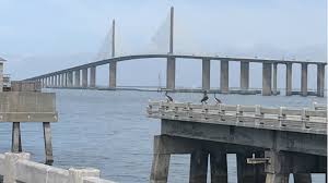 The present bridge replaces a steel cantilever bridge of the same name. Arrest Made In Connection To Body Found Near Skyway Bridge