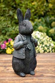 Peter Rabbit Large Resin Statue Home