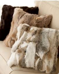 Fur Coats Fur Pillow Fur Pillows