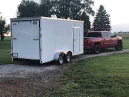 enclosed trailer to toy hauler