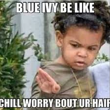 Here Goes Another Story About Blue Ivy&#39;s Hair, This Time India ... via Relatably.com