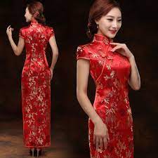We also do bespoke qipao designs based on your preferences and get all the things you want in this modern cheongsam dress for your chinese wedding. Gold Bamboo Red Brocade Qipao Traditional Chinese Wedding Dress Chinese Wedding Dress Red Bridal Dress Chinese Wedding Dress Traditional