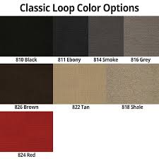 Lloyd Mats Classic Loop Black Front Floor Mats For Chevrolet Impala 1961 17 With Impala Logo Silver Applique
