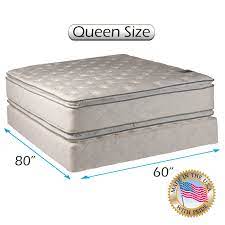 natural sleep queen size mattress set
