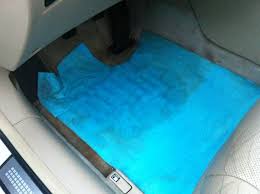 driver side floor carpet wet