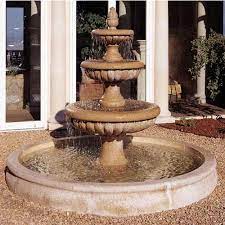 Creative Arts Tiered Stone Garden Fountain