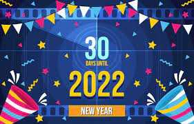 2022 New Year Background 3549857 Vector ...