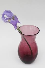 Amethyst Purple Le Glass Vase