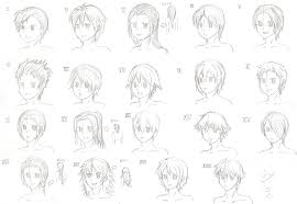 It's actually pretty hard to draw good looking hair, the difficulties already start from the fact of thinking where the centerline is? Anime Hairstyles Male Anime Wallpapers