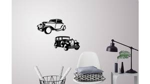 3d Printed Classic Cars Wall Decoration