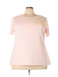 Details About Inc International Concepts Women Pink Short Sleeve Top 3x Plus
