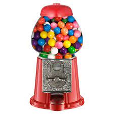 candy gumball machine bank toy