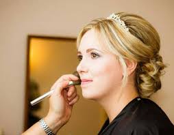 blushing bride wedding makeup