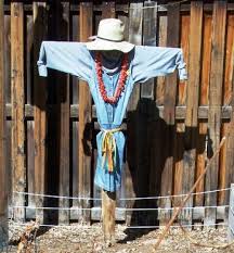 scarecrows are a gardening tradition