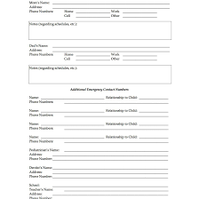 Free Printable Forms For Single Parents