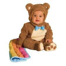 Details About Baby Bear Costume Infant Oatmeal Teddy Bear Halloween Fancy Dress