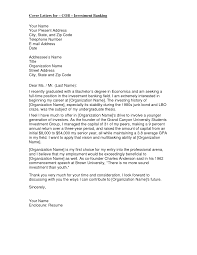     Fanciful Investment Banking Cover Letter    Letter Writing Sample     Copycat Violence