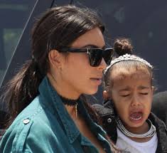 Kim kardashian faces backlash after body image video. Like Mother Like Daughter North West Inherits Kim Kardashian S Crying Face Photos Legit9ja Music And More