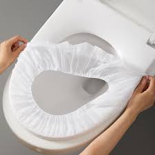 50 Pcs Disposable Toilet Seat Cushion