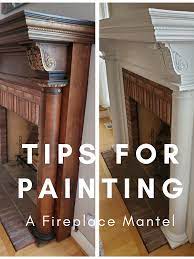 Tips For Painting A Fireplace Mantel Or